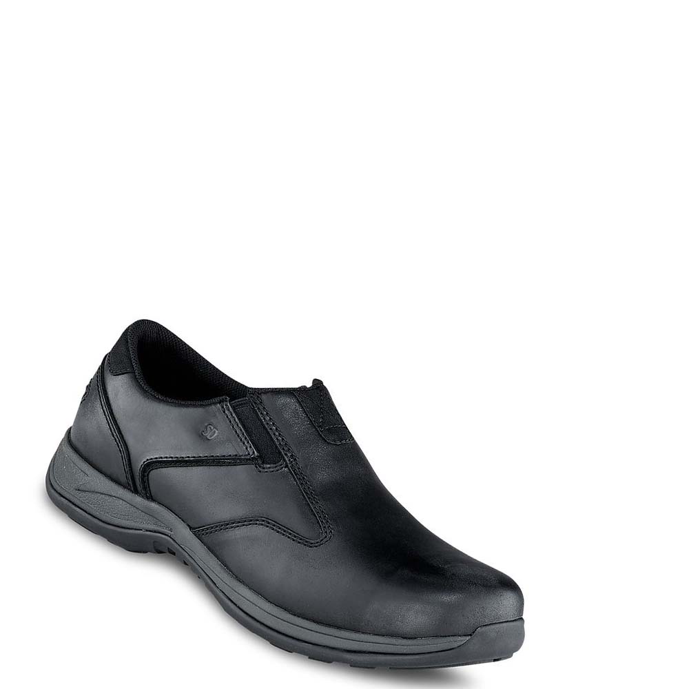 Red Wing Soft Toe Slip On Men\'s Shoes Black | ZA 181FDN